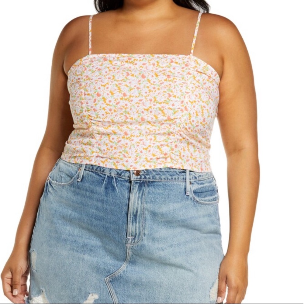 BP Ruched Crop Cami